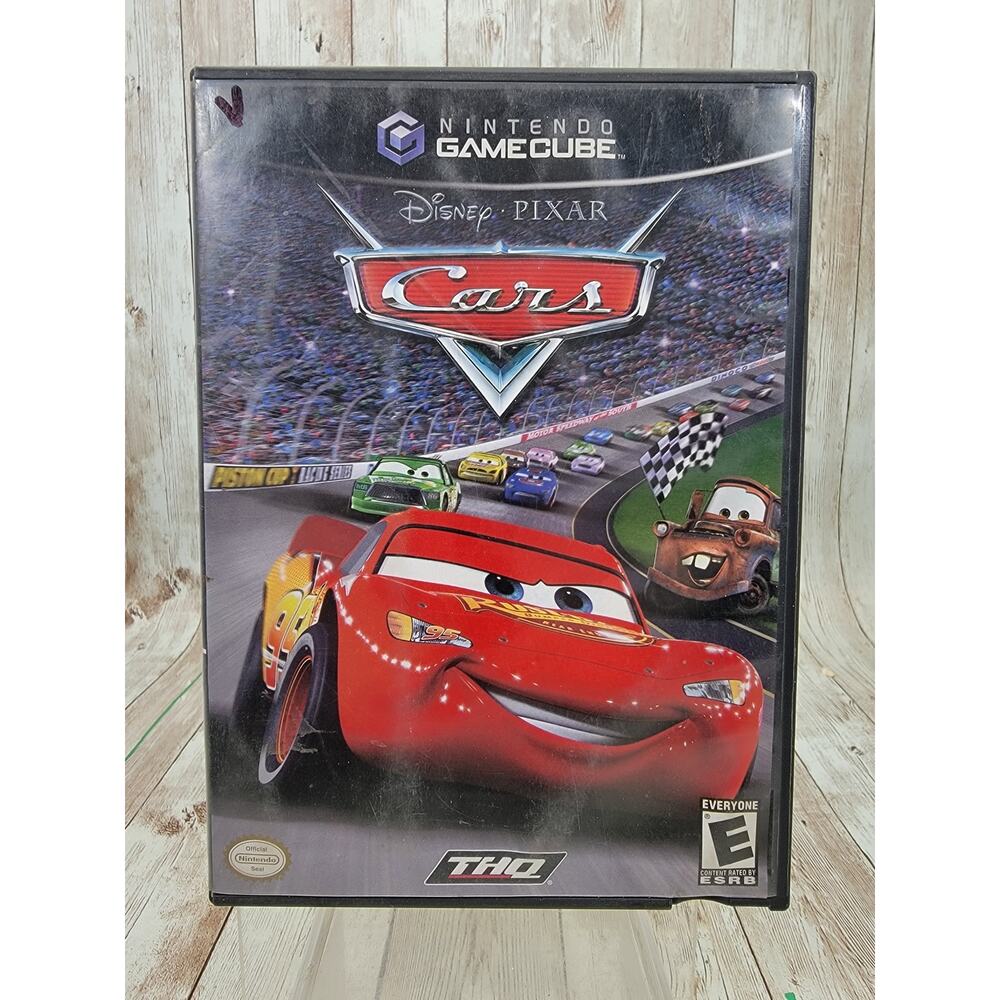 Nintendo GameCube Game: Disney Pixar Cars Complete W/Manual